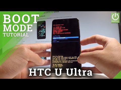 HTC U Ultra BOOTLOADER MODE Tutorial