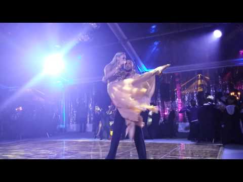 Robin and Cristina of Strictly Come Dancing in Mauritus with Multichoice and BBC Africa