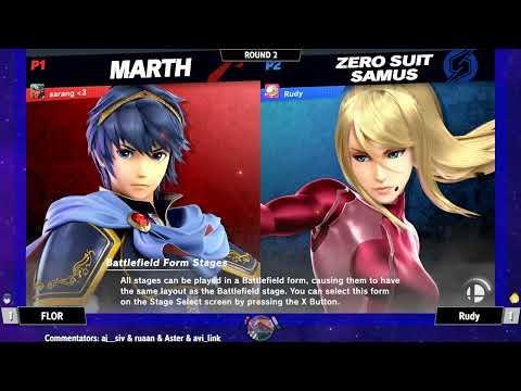 FLOR (Mewtwo/Marth) vs Rudy (Zero Suit Samus) - PAL Redemption Bracket