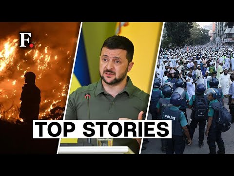 Top Stories: Zelensky Visits Troops near Bakhmut | Violence Erupts in Bangladesh Ahead of Polls
