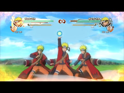 Naruto Shippuden: Ultimate Ninja Storm Generations Sage Naruto Full Moveset