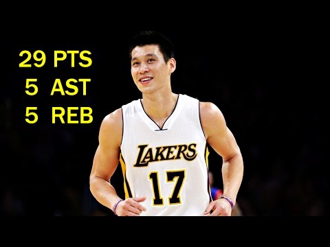 Jeremy Lin林書豪│2015 03 22 Lakers vs 76ers 湖人vs76人