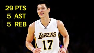 Jeremy Lin林書豪│2015 03 22 Lakers vs 76ers 湖人vs76人