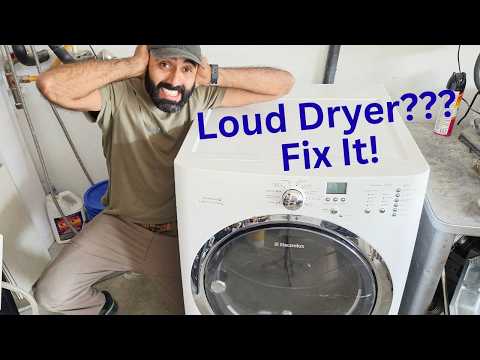 How To Fix A Loud/Noisy Electrolux Dryer!