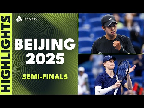 Sinner Faces De Minaur & Medvedev vs Tien 🤩 | Beijing 2025 Highlights Semi-Finals