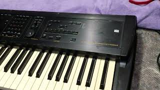 Video thumbnail for Keyboard Crown jewel the Ensoniq MR-76 Workstation with Kris Nicholson￼ by KMNKeyboardVault