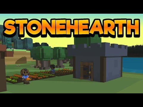 Stonehearth Gameplay Impressions 2017! - #2 Homes for a Warrior!