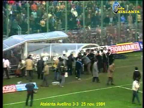 1984-85 10 Atalanta Avellino 3-3  25 nov. 1984 (Vella, Vella, Stromberg)