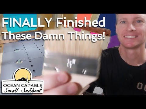 OCSS-061 FINALLY Finished These Damn Things! - Mini-Cruiser Sailboat Build