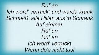 Rio Reiser - Ich Denk An Dich Lyrics