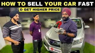 How to sell your car online at best price -  @Myspinny car selling experience 🔥
