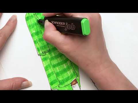 How To Draw Fashion Sketch With Watercolor (Speed painting) #fashionillustrationtutorial