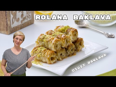 ROLANA BAKLAVA ili DIVIT baklava koja se radi UZ POMOĆ ŠTAPA! • ReciPeci Sandre Gašparić