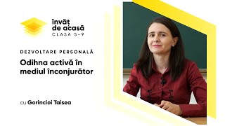 "Odihna activă în mediul înconjurător "