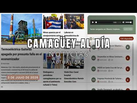Boletín informativo 3 de julio de 2026