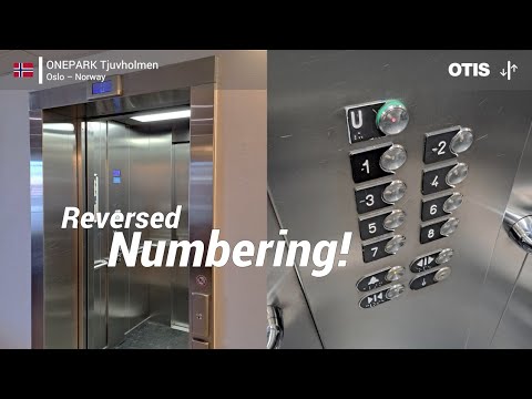 OTIS Gen2 Elevator | ONEPARK Tjuvholmen Parkering, Oslo, NO