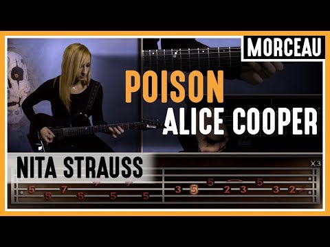 Cours de guitare avec Nita Strauss : apprendre Poison (Alice Cooper)