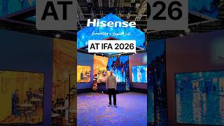 Hisense Just Showed Me the Future of AI at IFA 2026 👀