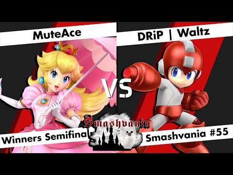 MuteAce (Peach) vs DRiP | Waltz (Mega Man) - WSF - Smashvania #55
