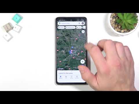 How to Change Map Type in Google Maps on SAMSUNG Galaxy A52s