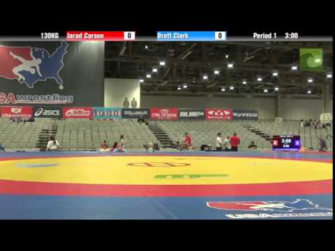 B Division 130KG - Jarad Carson vs. Brett Clark