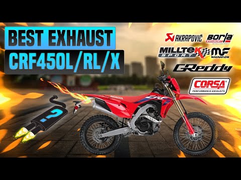 Honda CRF450L Exhaust Sound🔥FMF,Graves,Rocket,Termignoni,Yoshimura,Upgrade