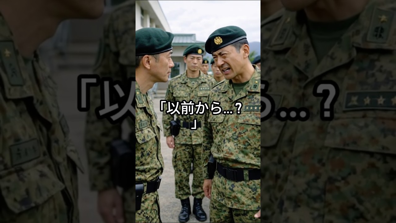 その慣例、誰が始めた？ #自衛隊あるある#shorts
