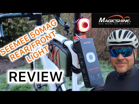 Magicshine SEEMEE 50MAG Front and Rear Bicycle Light - REVIEW 