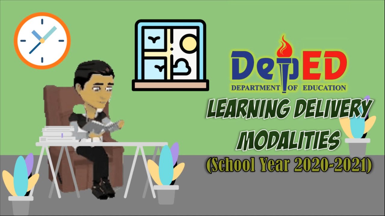 Infographic about Learning Delivery Modalities | Using PowerPoint Presentation