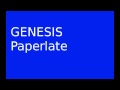 Genesis - Paperlate