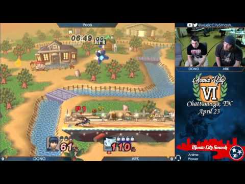 SCS6    DONG Marth, Ganon vs ARK Ivysaur   Project M Pools