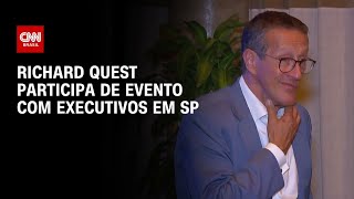Vídeo: Richard Quest, âncora da CNN Internacional, discute a economia do Brasil com CEOs | CNN PRIME TIME