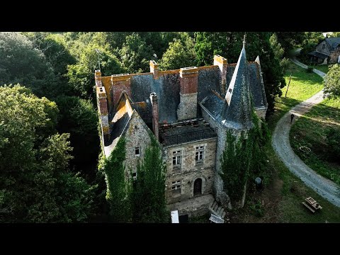 Epic Abandoned Sea Captain's CASTLE in France | He lost both legs during war!