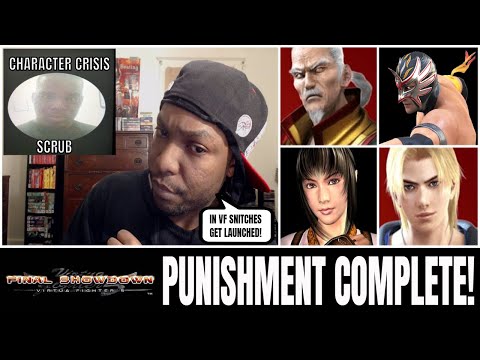 THE PUNISHMENT COMPLETE- Virtua Fighter 5: Final Showdown- VF5FS Lau Chan Matches. (Xbox 360)