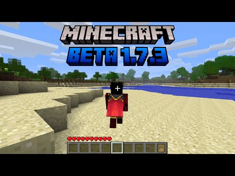 ✔ How to play Minecraft Beta 1.7.3 w/ Working Skins and Sounds