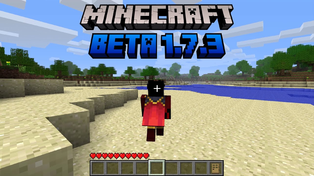 ✔ How to play Minecraft Beta 1.7.3 w/ Working Skins and Sounds