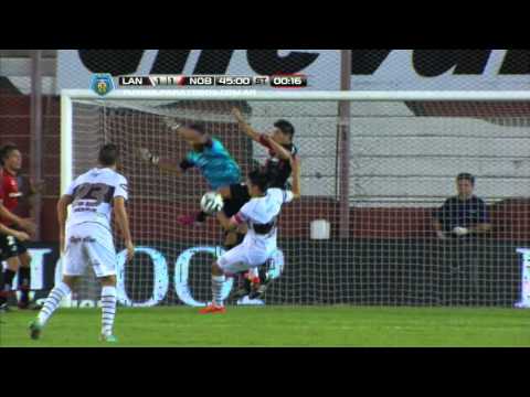 Choque múltiple. Lanús 1 - Newell's 1. Fecha 19. Torneo Final 2014. FPT