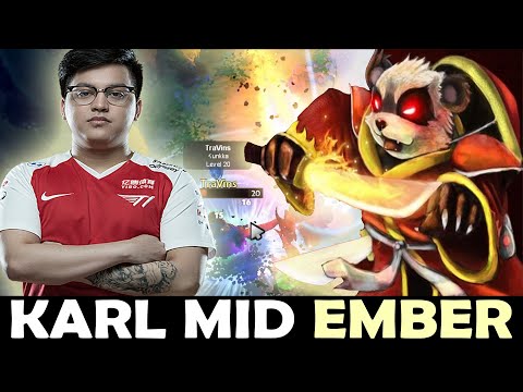 KARL MID EMBER - INTENSE GAME | DOTA 2 Gameplay