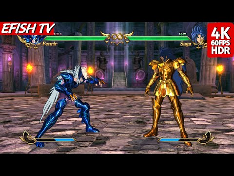 Alioth Fenrir vs Gemini Saga (Hardest AI) - Saint Seiya: Soldiers' Soul