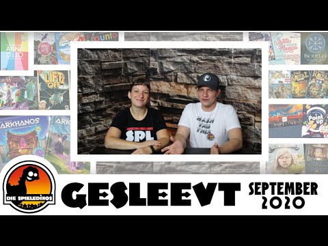 Gesleevt Neue Brettspiele im Regal September