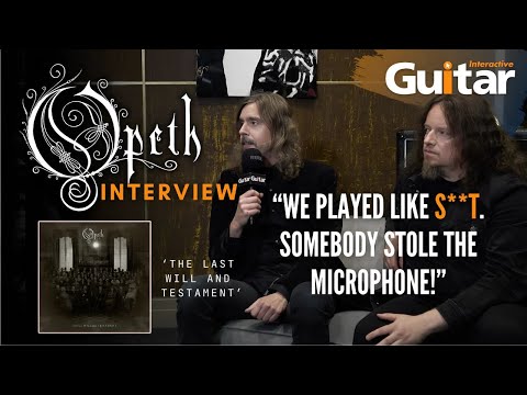 Opeth’s chaotic 1st gig, 'The Last Will and Testament,' working with Ian Anderson & More | Interview