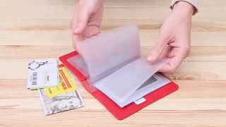 Велика обкладинка на водійські документи SHVIGEL 13984 червоний