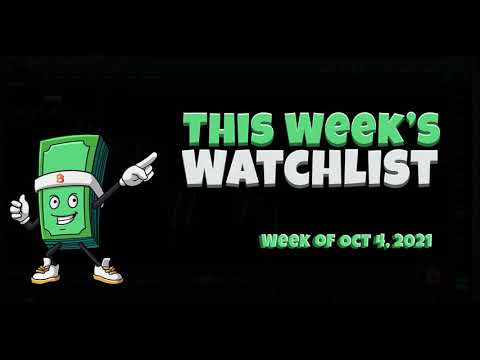 Blazed Stocks Watchlist for the Week of Oct 4, 2021 | Watch $MRK!