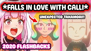 Calli Got 2020 Flashbacks After Mii Kiara Fell in Love with Her【Hololive】