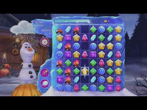 Frozen Free Fall Snowball Fight Gameplay walkthrough part 61 PS5 HELLOWEEN Levels 51-55
