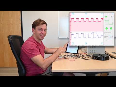 Optical Communications using Moku:Lab's Waveform Generator and Oscilloscope - Application