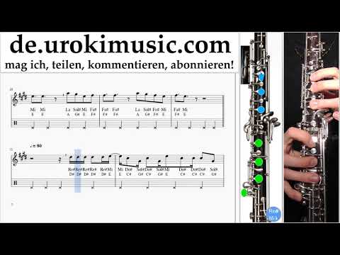 Oboenunterricht Silvestre Dangond Nicky Jam - Cásate Conmigo Noten Lernen Teil#2 um-i995