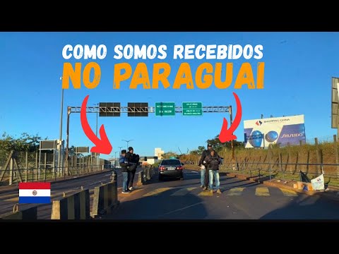 CHEGAMOS NO PARAGUAI na cidade de SALTOS DEL GUAIRÁ