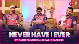 Never Have I Ever with Rajasthan Royals Trio  | DDP, Cariappa & Ashwin | IPL 2023 | Rajasthan Royals