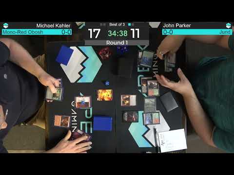 Mono-Red Obosh vs Jund | Modern FNM | Round 1
